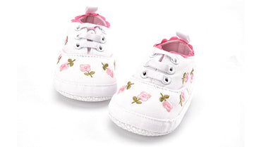 Floral Embroidered Soft Shoes