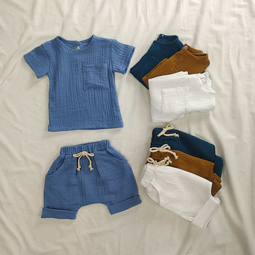 Organic Cotton Baby Clothes Set